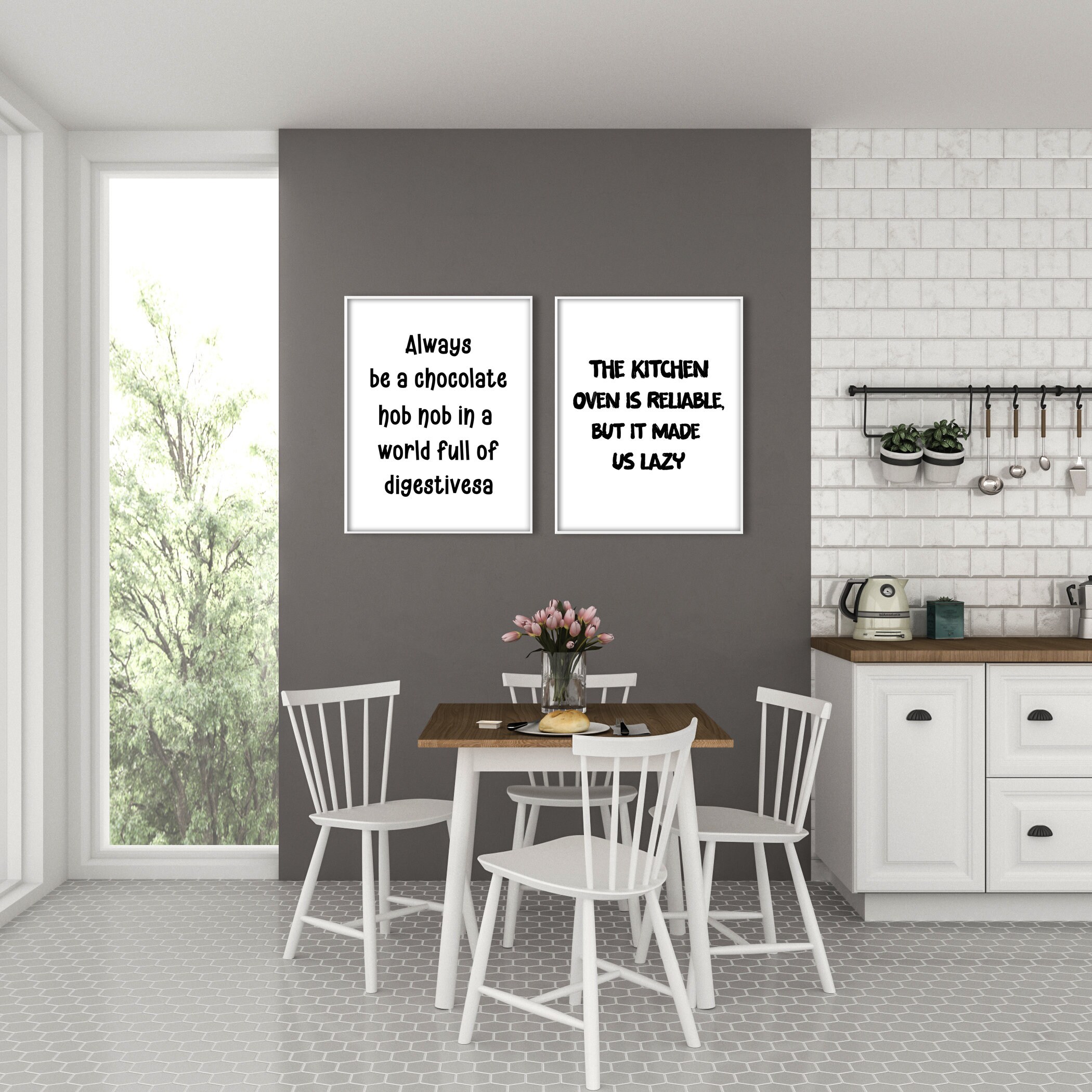Funny Kitchen Quote Prints kitchen Wall Arts Dining Room Wall Art ...