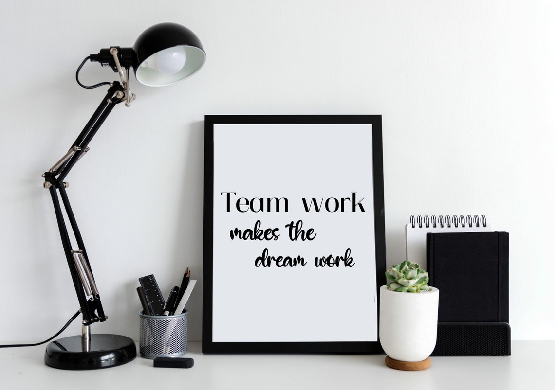 Office Wall Art Motivational Wall Art Home Office Decor Funny Home ...