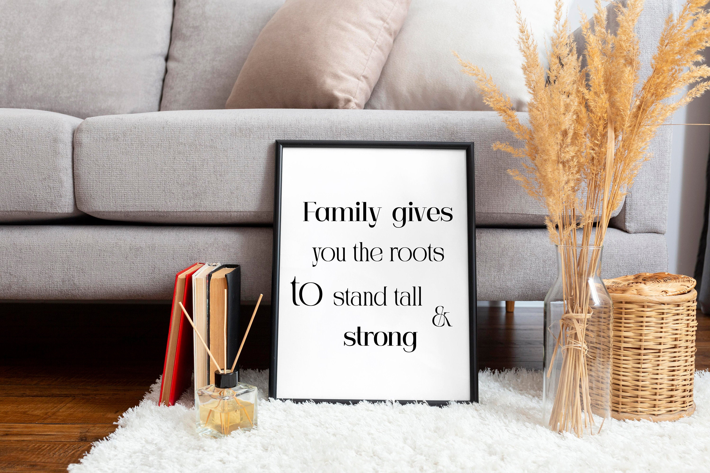 Living Room Printable Family Quotes Prints Wall Arts Pintables ...