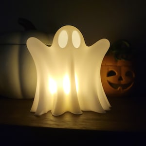 Ghost home decor statue light Halloween