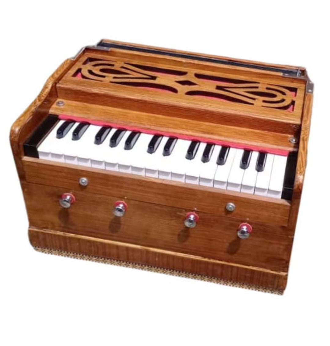 Harmonium Portable Folding 2.5 Octave Harmonium With 2 Drone Etsy
