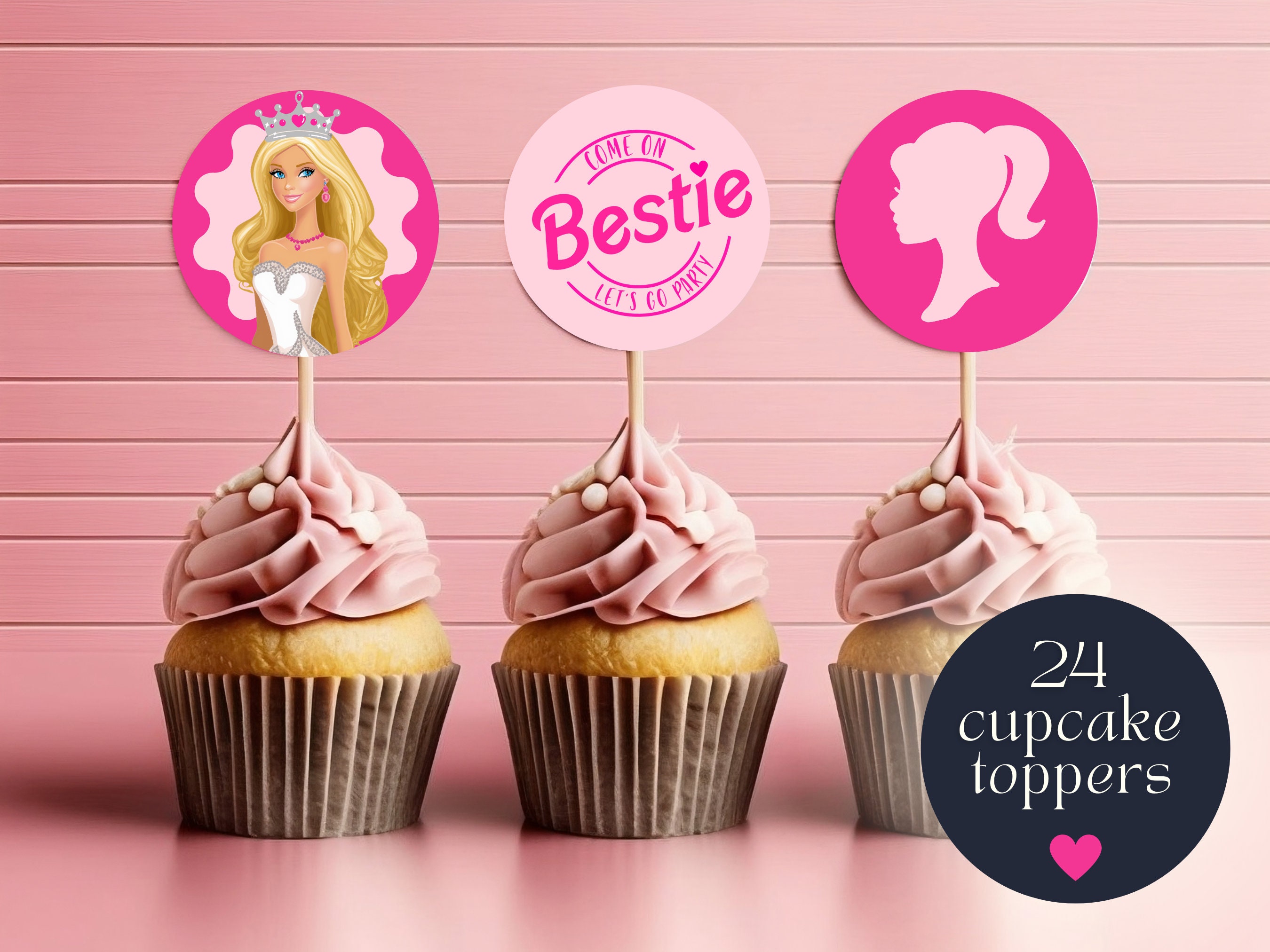 Bachelorette Party Favors Naughty Party Favor Bachelorette Party Black Pink  Cupcake Box Cupcake Mix Personalized 