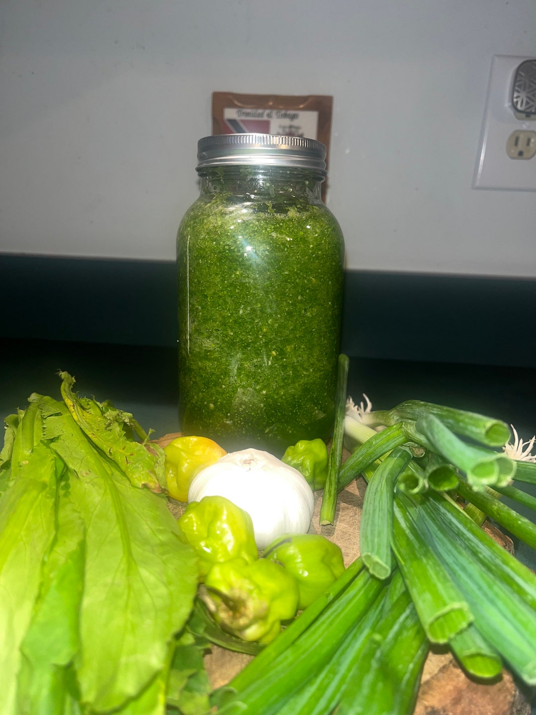 Trinidad Green Seasoning Etsy