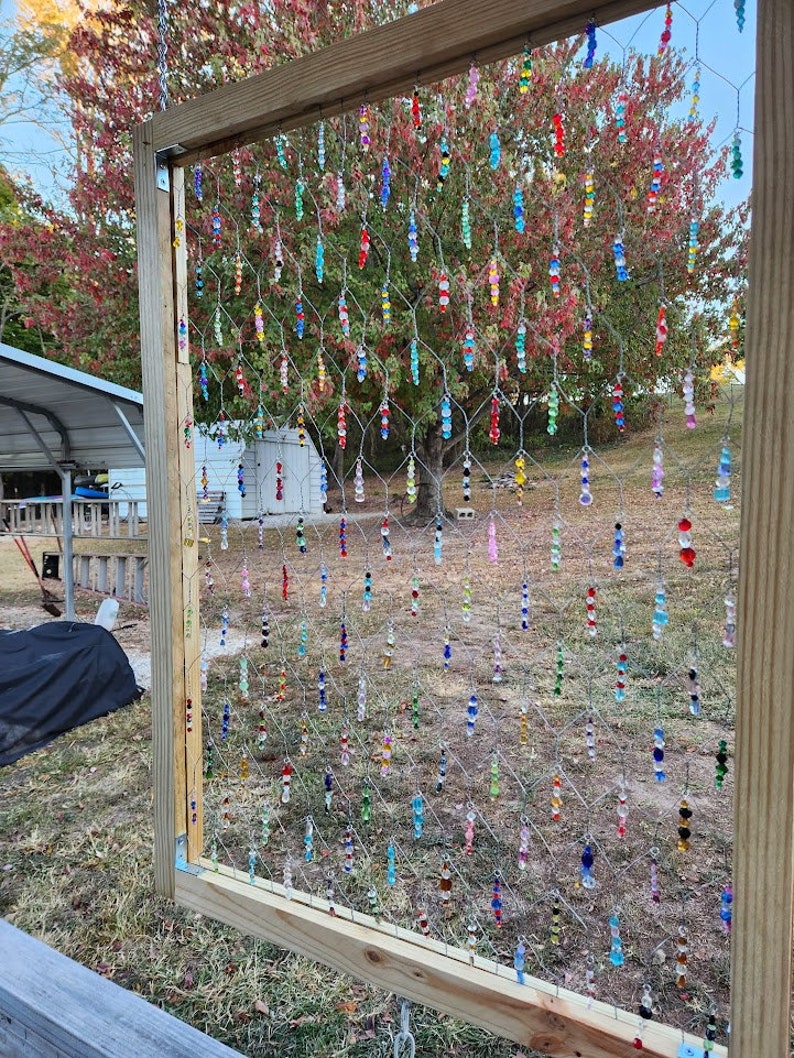 Chicken Wire Suncatcher Etsy