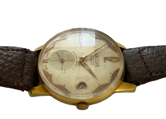 Vintage Vetur Automatic Wristwatch, Day-Date Orig… - image 2