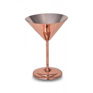 Vintage Copper Handmade Martini Glass