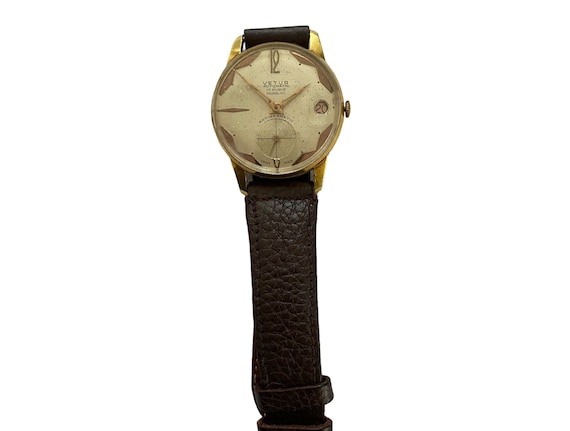 Vintage Vetur Automatic Wristwatch, Day-Date Orig… - image 7