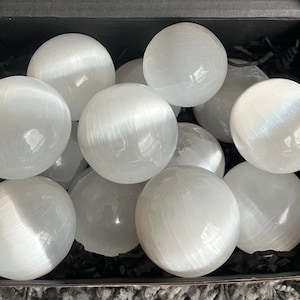 Selenite Spheres - Wands - Hearts - Crystals