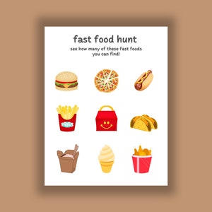 Travel Bingo Game Printable, Kids Road Trip Games Printable, Family