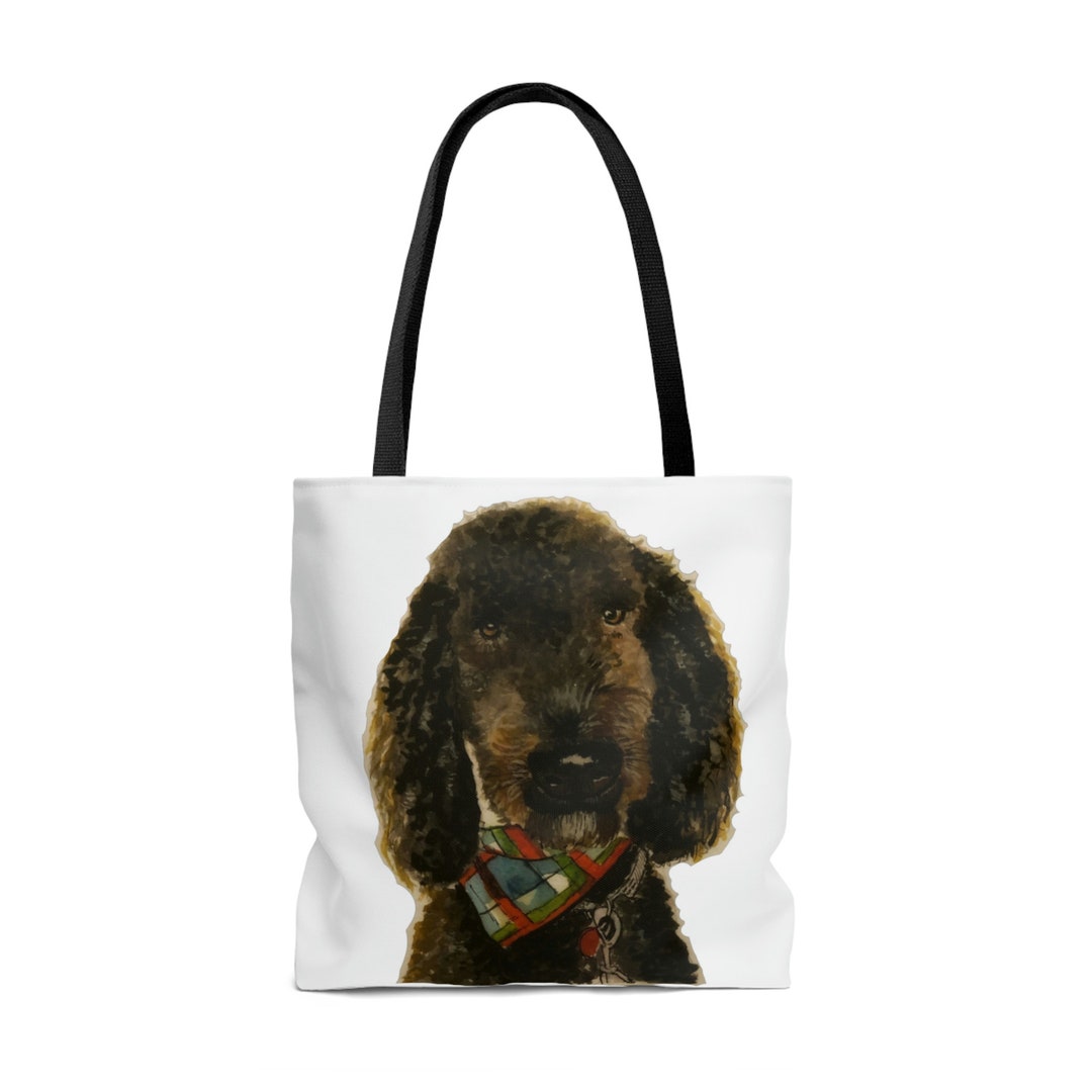 Tote Bag Dog Tote Bag, Custom Dog Mom Tote Bag, Custom Dog Dad Tote Bag
