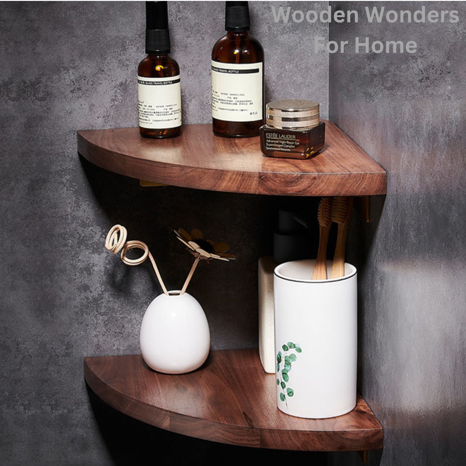 Corner Shelf, Bathroom Shelf Corner Floating Shelves Bathroom Shelf Storage Bathroom Corner ...