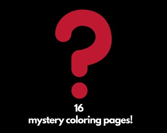 kolorowanki, kolorowanka, 16 tajemniczych kolorowanek, cyfrowe kolorowanki, kolorowanki do druku, pdf, sztuka cyfrowa