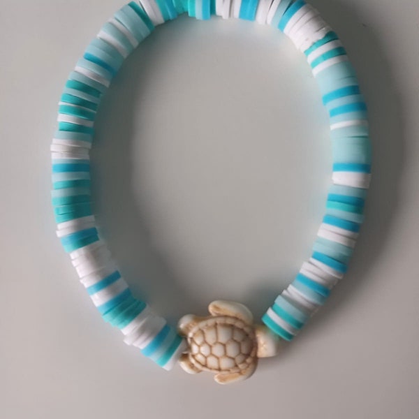 Zelfgemaakte armband, Turtle bracelet
