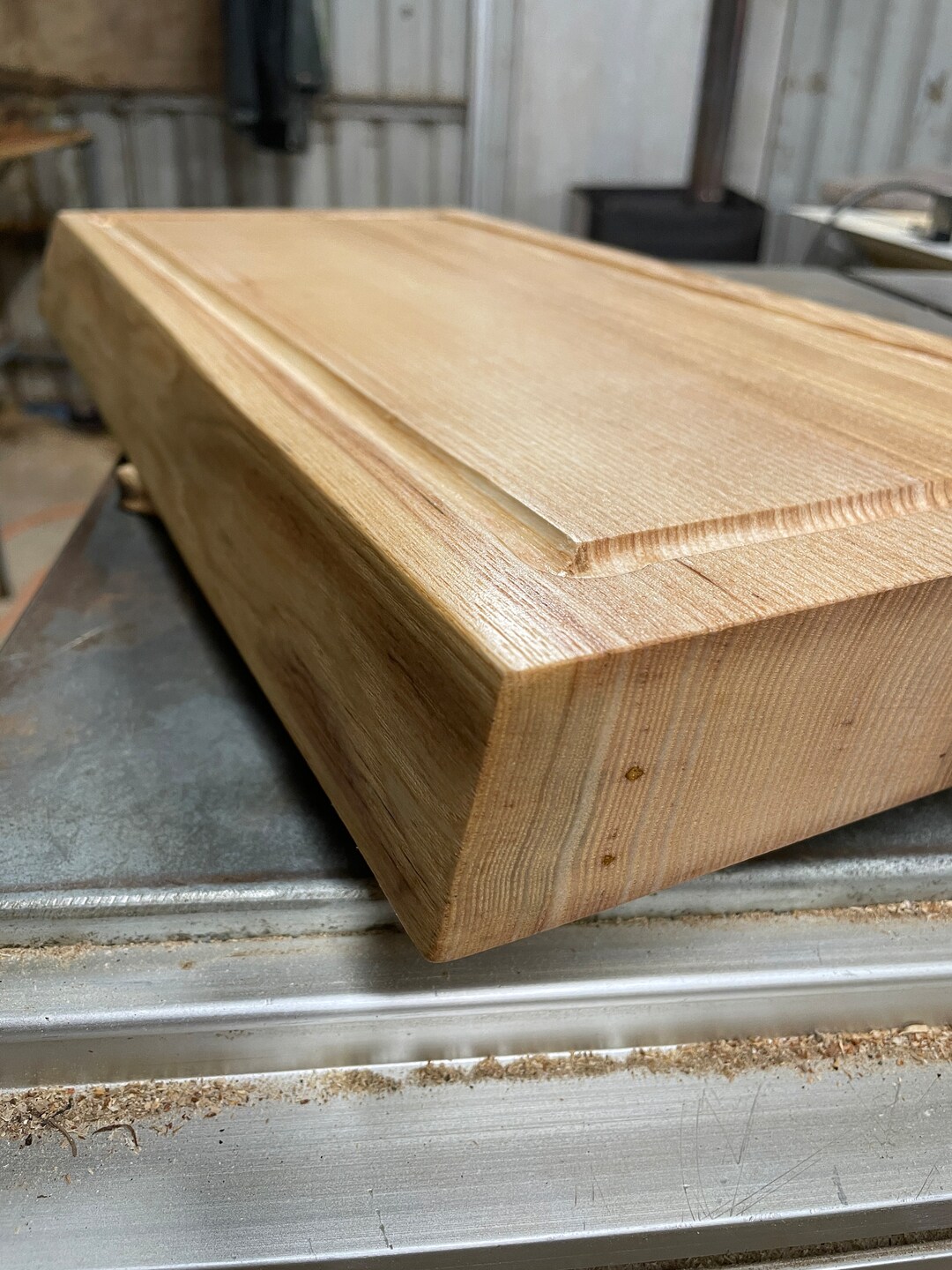 Live Edge Serving Board Etsy