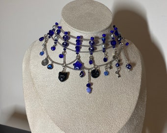 Collier ras de cou inspiré de Coraline
