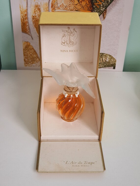 Nina Ricci L'air Du Temps Pure Perfume 15 Ml Vintage 1960
