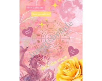 Wkładka do Kindle'a inspirowana filmem Zodiac Academy i Dariuszem do Kindle'a | Paperwhite 11. generacji/12. generacji/Coloursoft