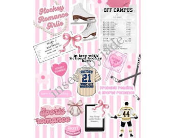 sports romance inspired kindle insert for kindle basic | paperwhite 11th generation/12th generation/coloursoft