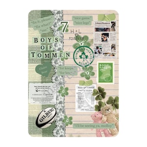 boys of tommen inspired kindle insert for kindle basic | paperwhite 11th generation/12th generation/coloursoft | kindle stickers