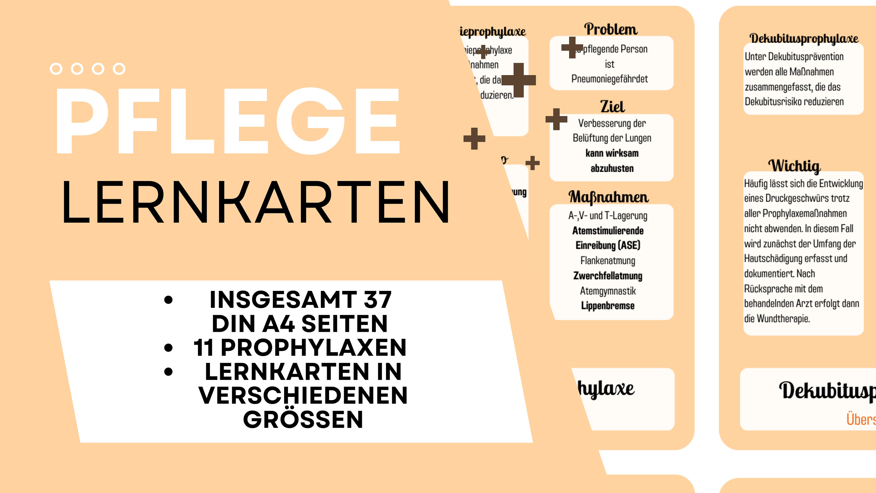 Prophylaxen In Der Pflege Arbeitsblätter www.etsy.com