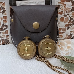 Your Tommy Your Tubbo Compass Necklace Etsy