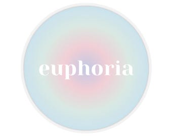 euphoria sticker