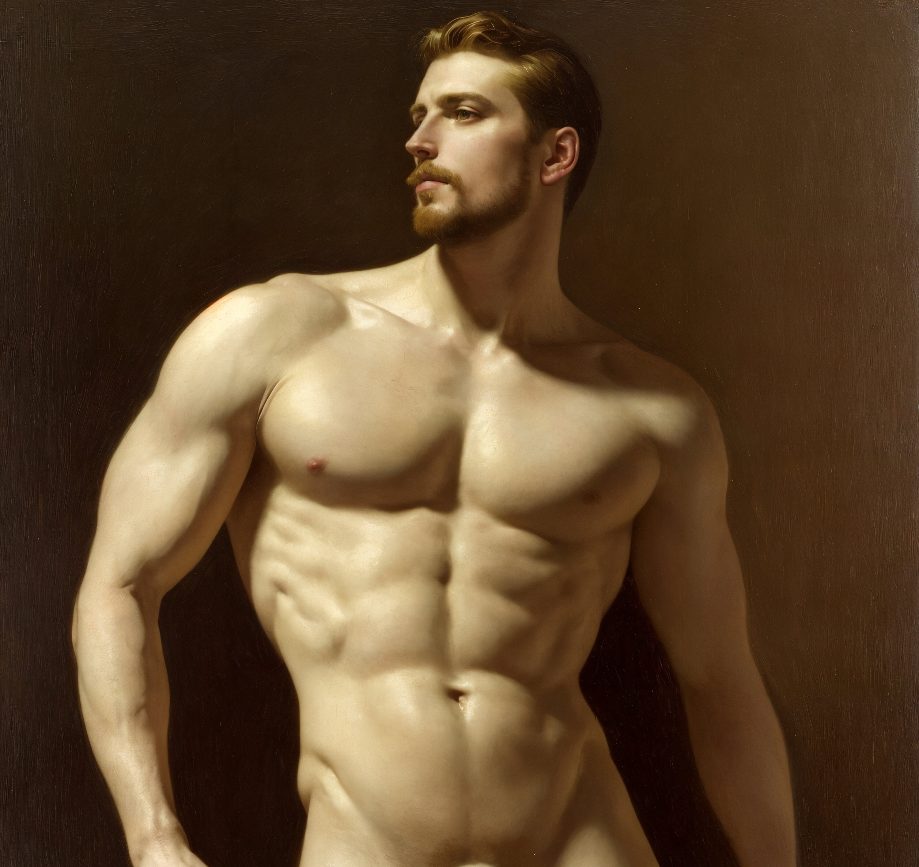 Original Gay AI Art Fine Art Print Celebrating the Male - Etsy