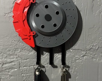 Brake Disc Keychain Car Wall Keychain STL