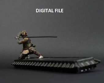 Samurai Incense Holder Katana Digital File