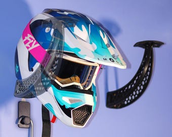 Dirtbike Helmet Wall Mount: Motorcycle Helmet Hook