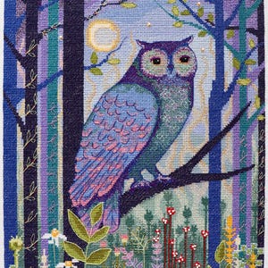 Cross-stitch kit Dense Forest