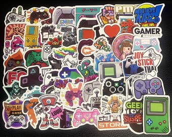 Gamer Sticker Pack, 5-Pack Stickers