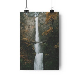 Multnomah Falls, Columbia River Gorge, OR - Giclée Print