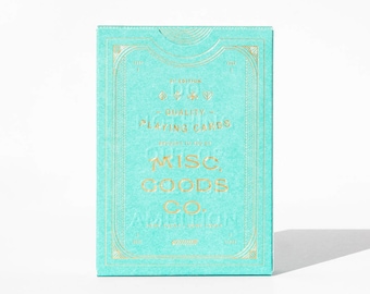 Premium Playing Cards - Scratch & Dent - Teal