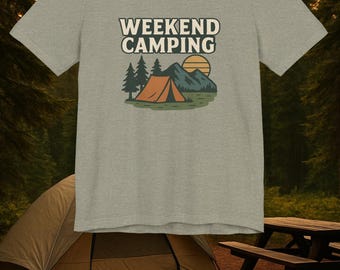 Weekend Camping Soft Comfort T-Shirt
