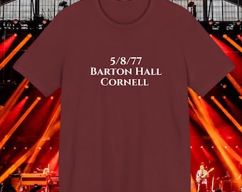 5/8/77 Barton Hall Soft Comfort T-Shirt