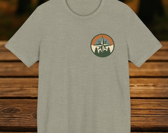 Adventure Compass Badge Soft Comfort T-Shirt