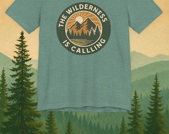 The Wilderness Is Calling Soft Comfort T-Shirt