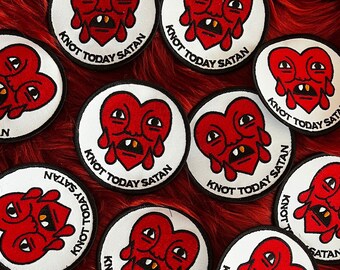 Crying Heart Iron on Patch