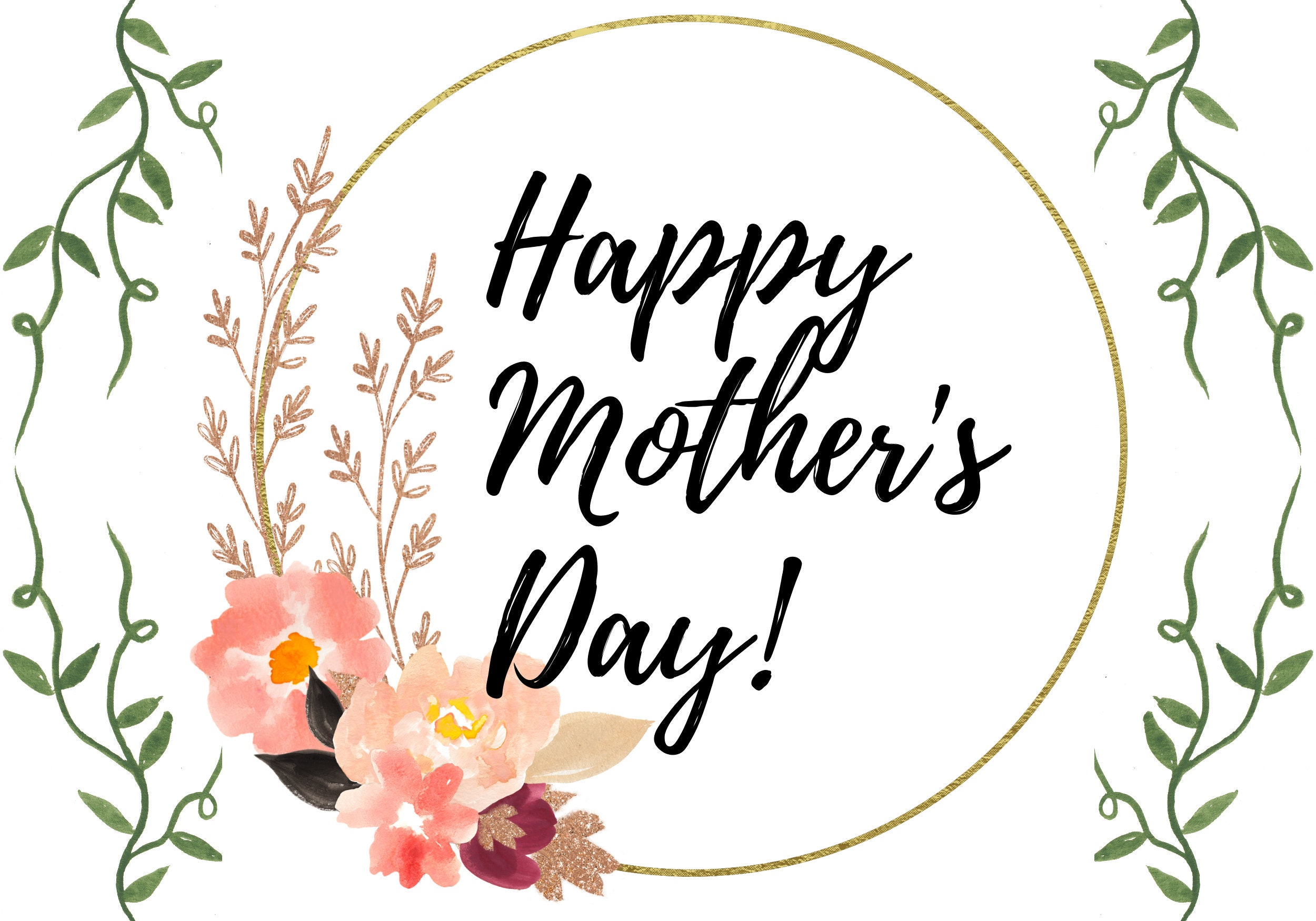Printable Mother s Day Card Printable Mother s Day Card Etsy Printable Mother s Day Card Printable Mother s Day Card Etsy