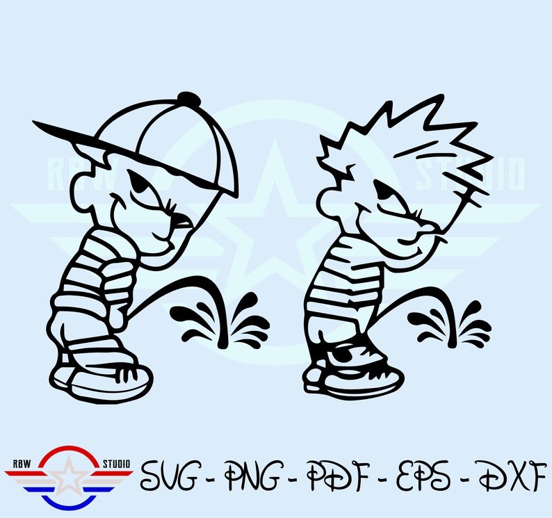 Boy Peeing Svg Boy Peeing Png Peeing Svg Sticker Decal Etsy Singapore