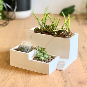 3D Printed Zen Garden Planter - Relaxing & Stylish Miniature Landscape