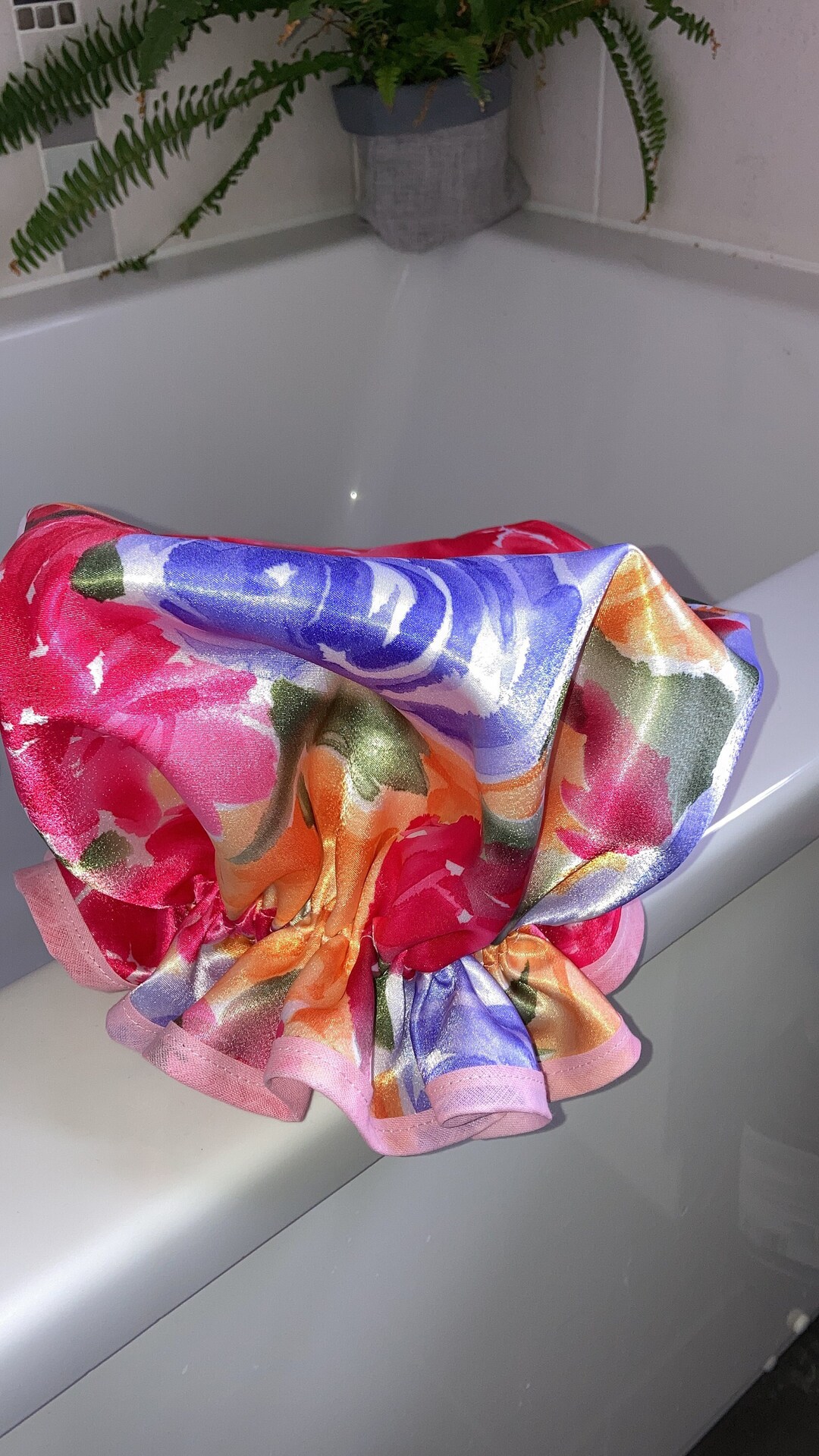 Luxury Shower Cap Extra Large Size Etsy