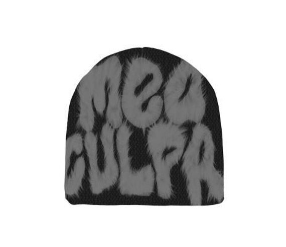 Y2K Mea Culpa Streetwear Beanie 