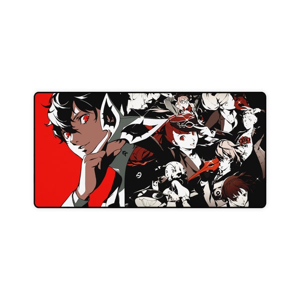 persona 5 custom anime and video game mouse pad Desk Mats
