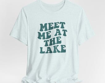 Meet Me at the Lake, Vintage Groovy Tee