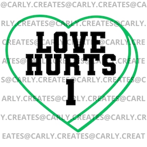 Love Hurts PNG SVG