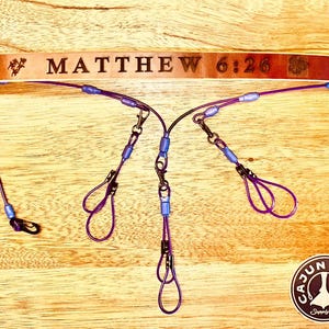 CDSC Custom Leather Call Lanyard