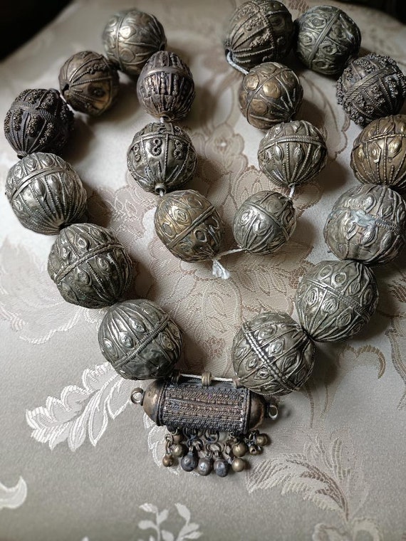 Antique Silver Yemeni Necklace