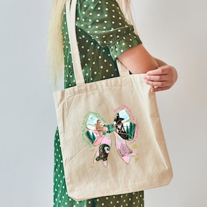 WKD themed canvas tote bag